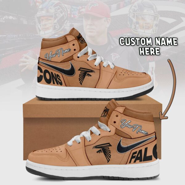 atlanta falcons brown air jordan 1