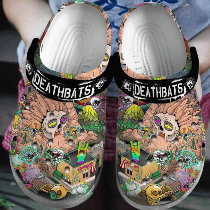 avenged sevenfold deathbats cool clogs for kids and adults 0avrn