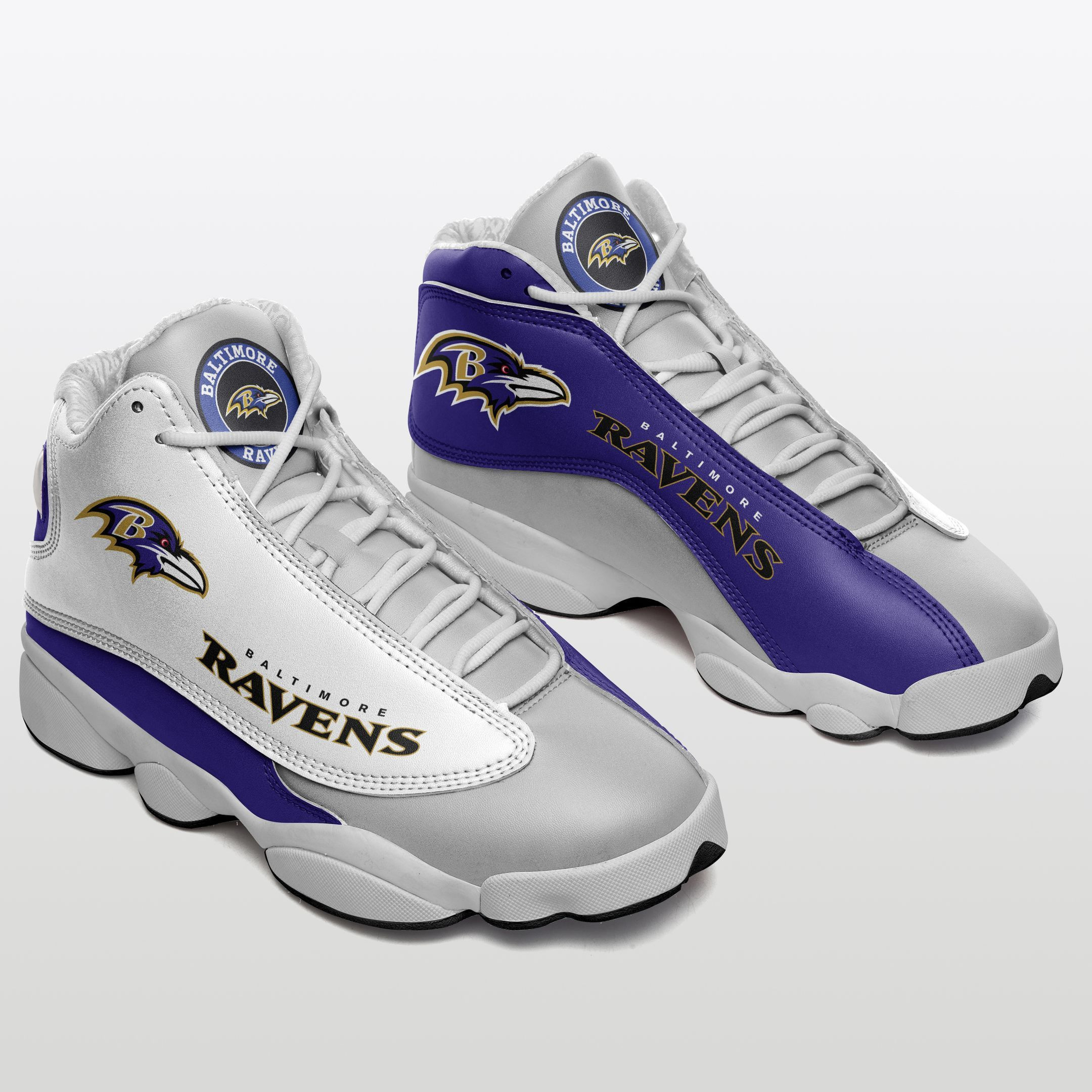 baltimore ravens air jd13 sneakers 080 vxcxk