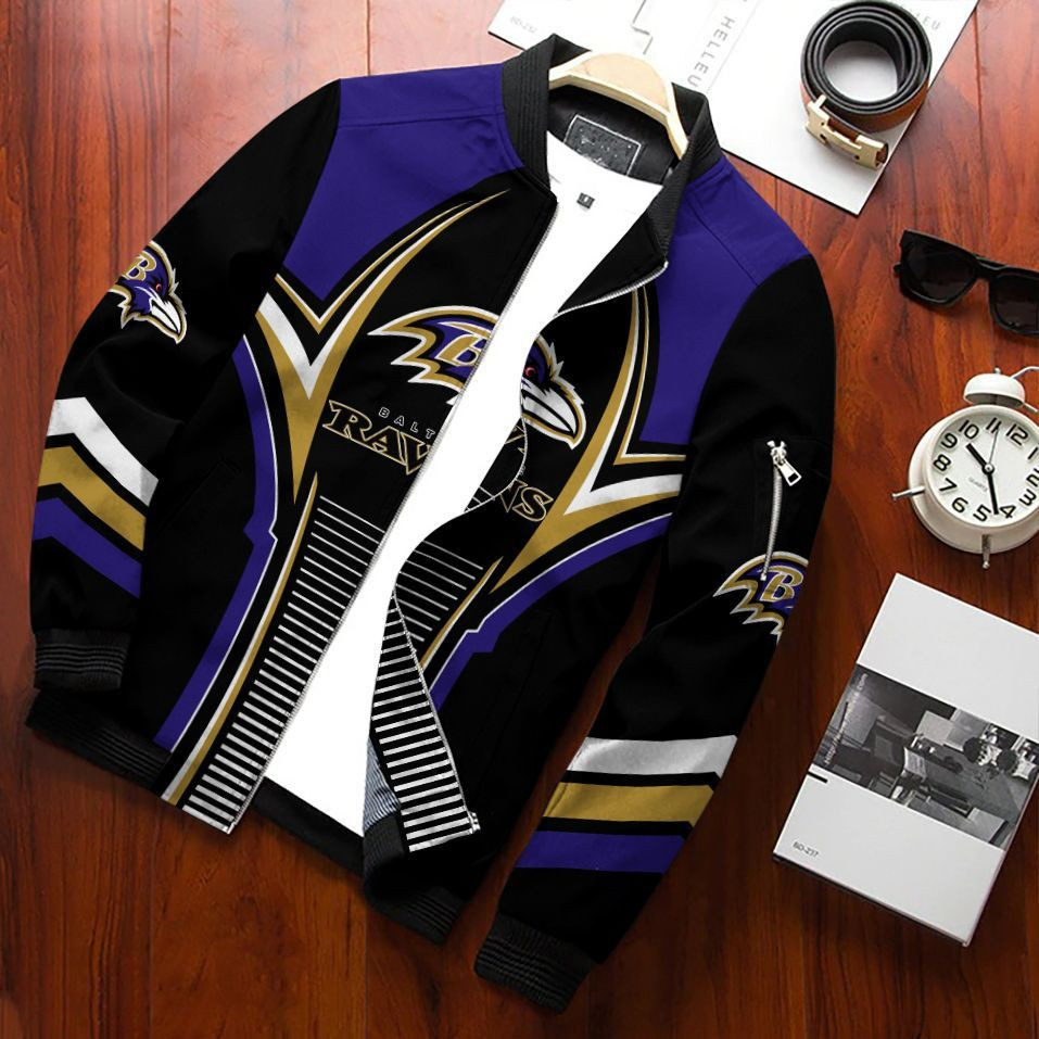 baltimore ravens bomber jacket 183 mhhst