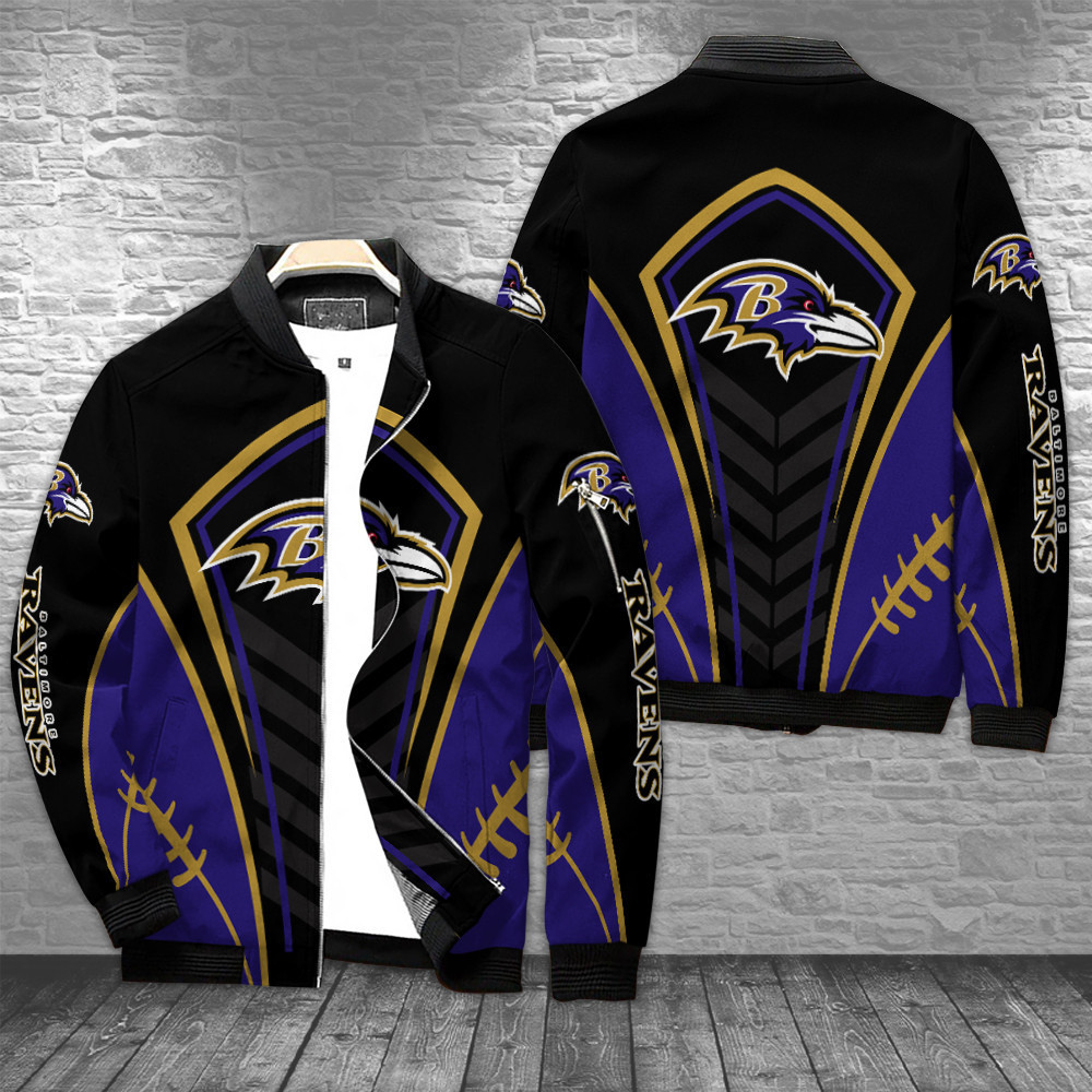 baltimore ravens bomber jacket bg85 n9m2l