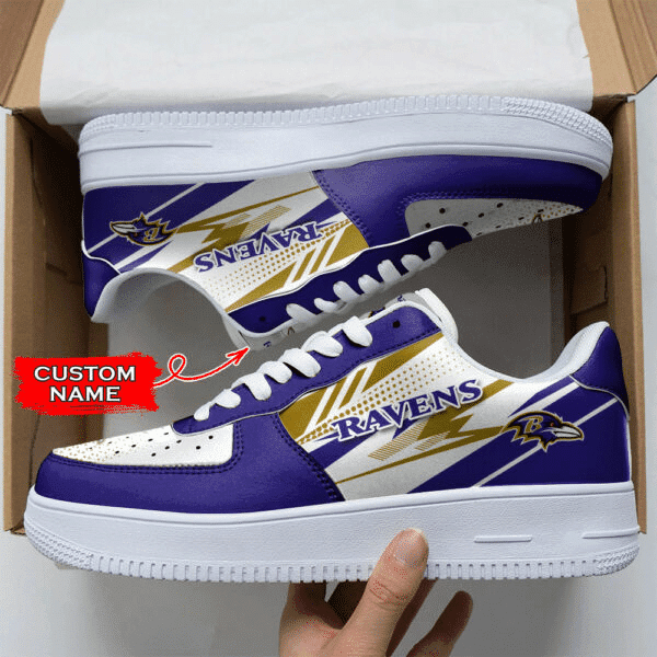 baltimore ravens nfl personalized air force 1 shoes zlosx