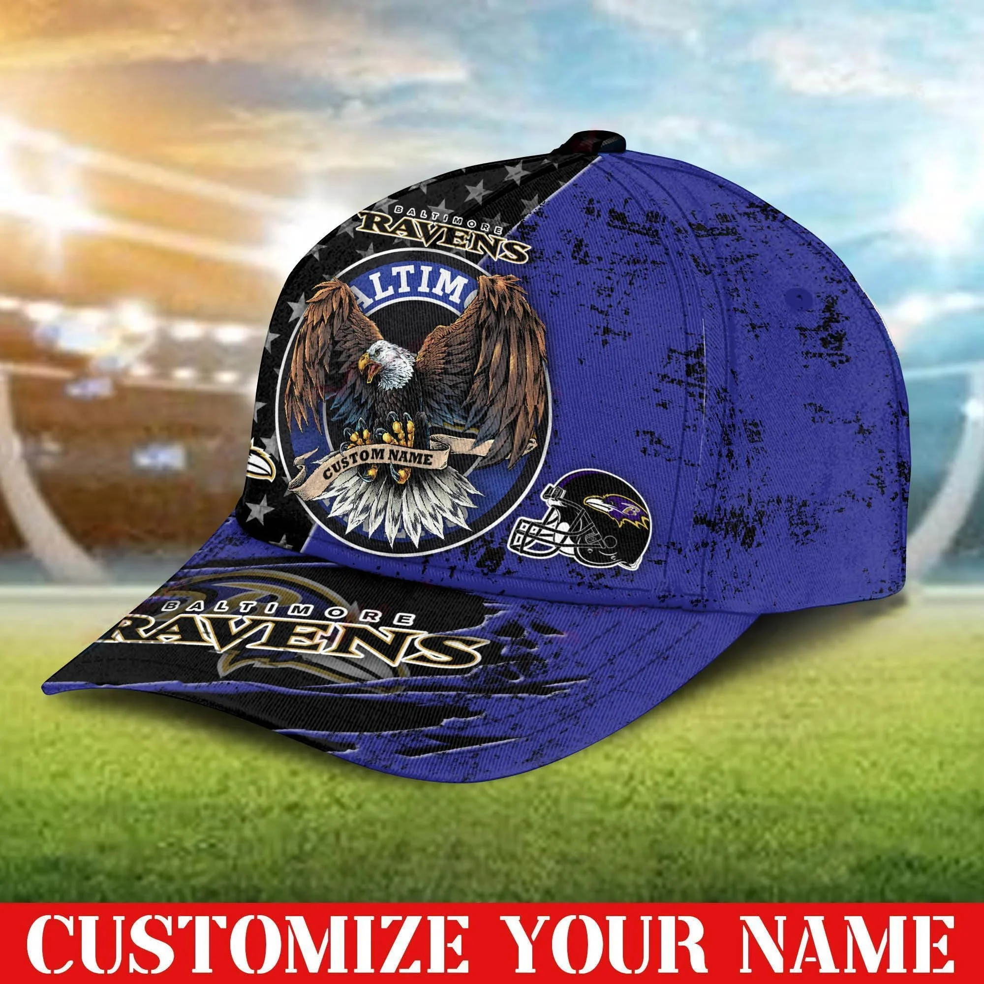 baltimore ravens personalized classic cap bb375 comn6
