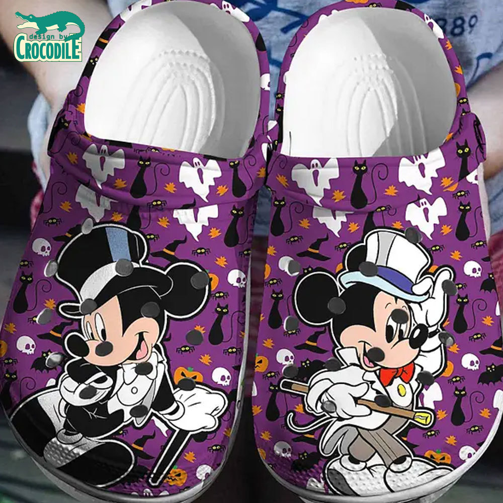 bandmaster mickey mouse purple clogs for kids 26 adults gat3z