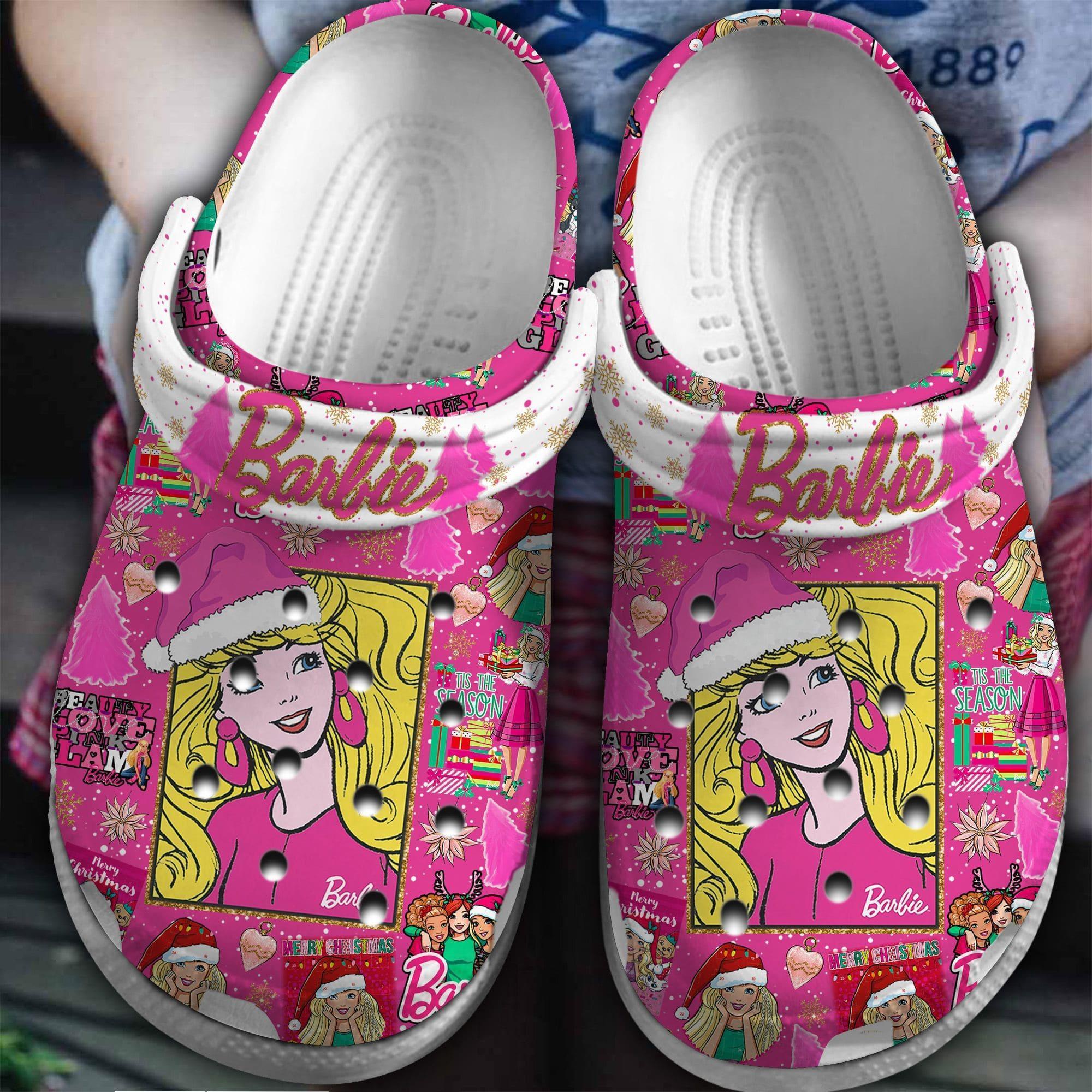 barbie movie crocs crocband clogs shoes comfortable for kids and adults 11 1