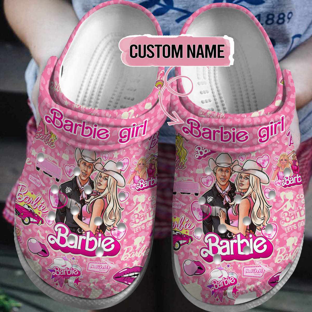 barbie movie crocs crocband clogs shoes comfortable for kids and adults 28529 1