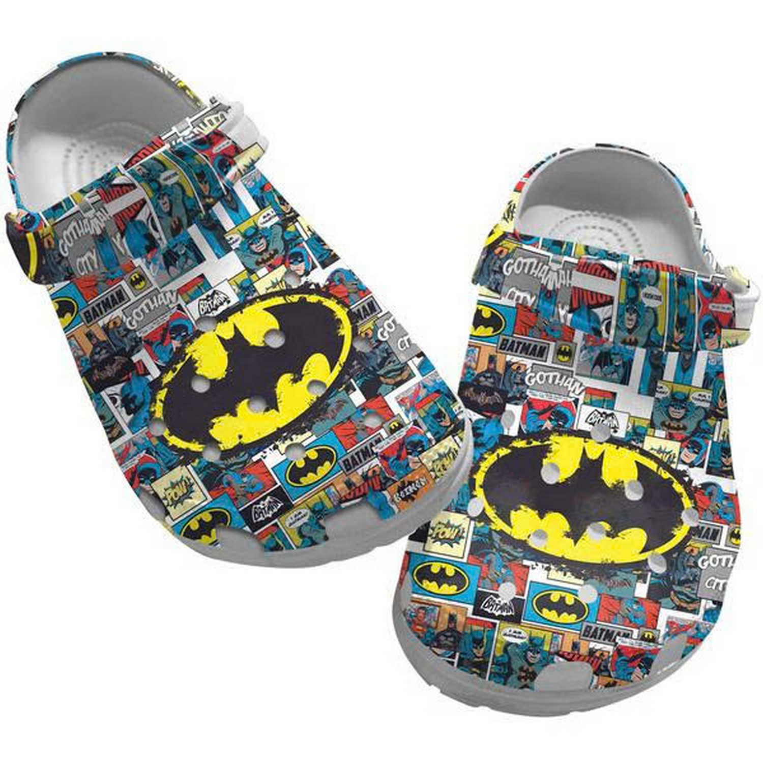 batman comic clogs for kids and adults ebwxl