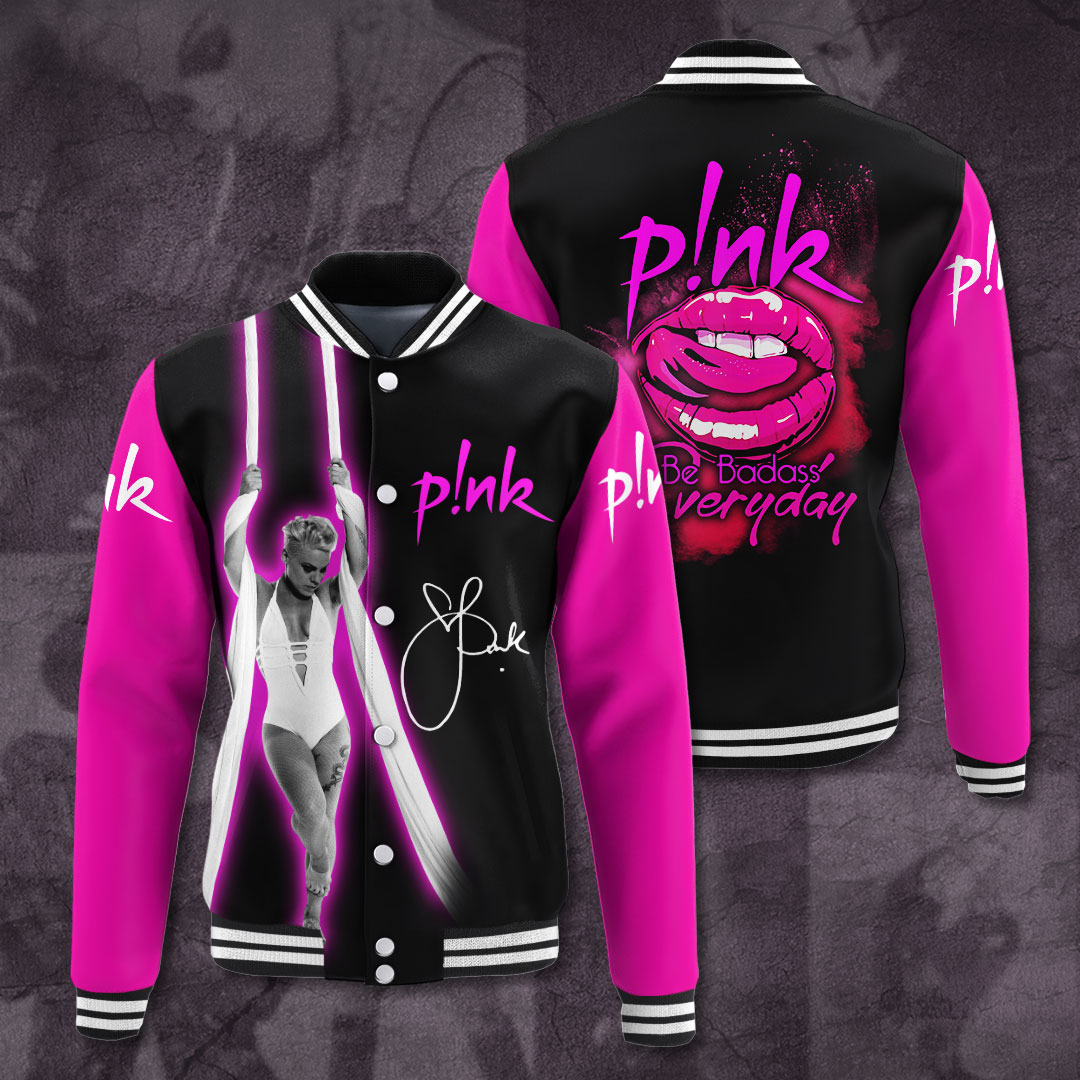 be badass everday like pink baseball jacket beautiful set 8tfql