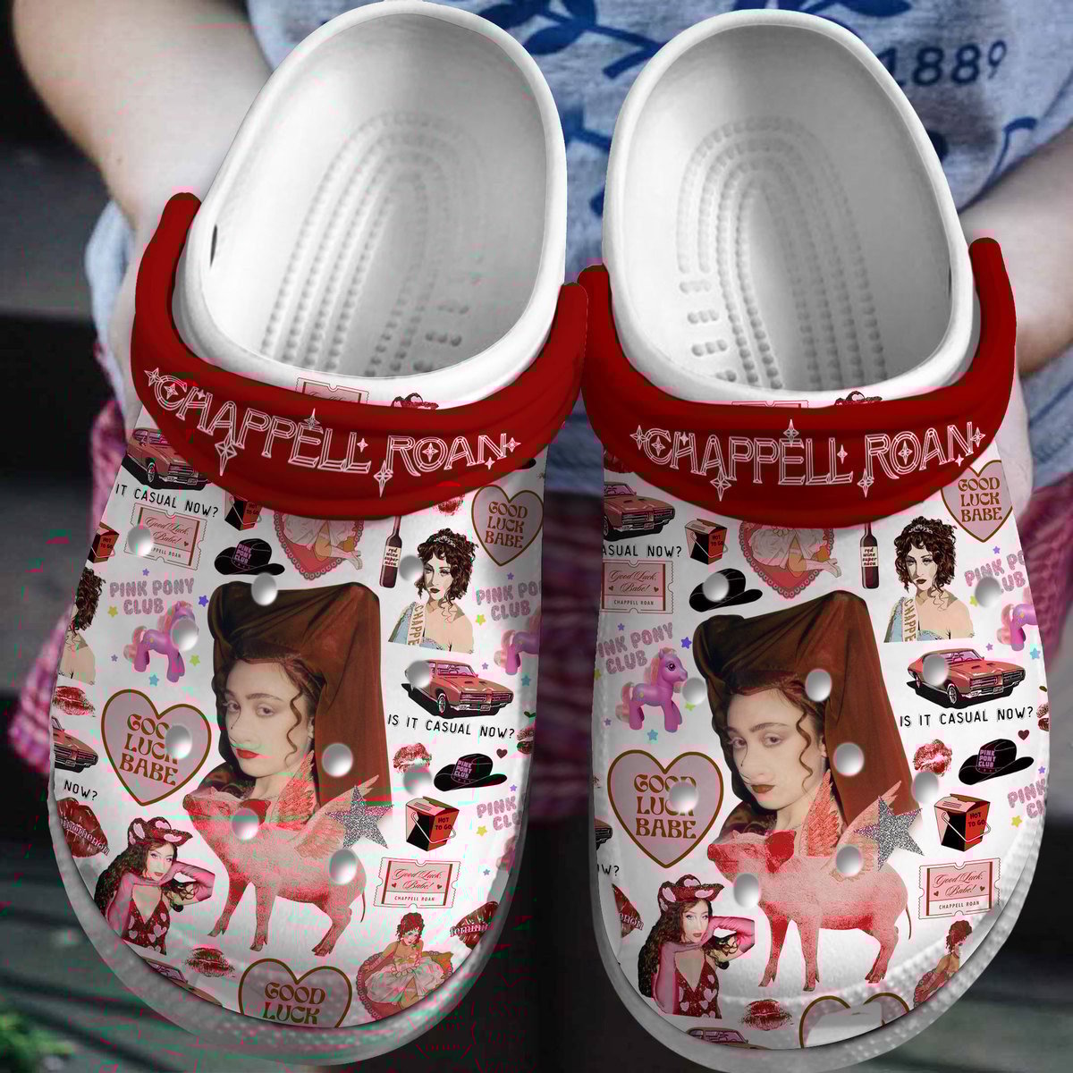 beautiful chappel roan music clogs for kids and adults yojlz