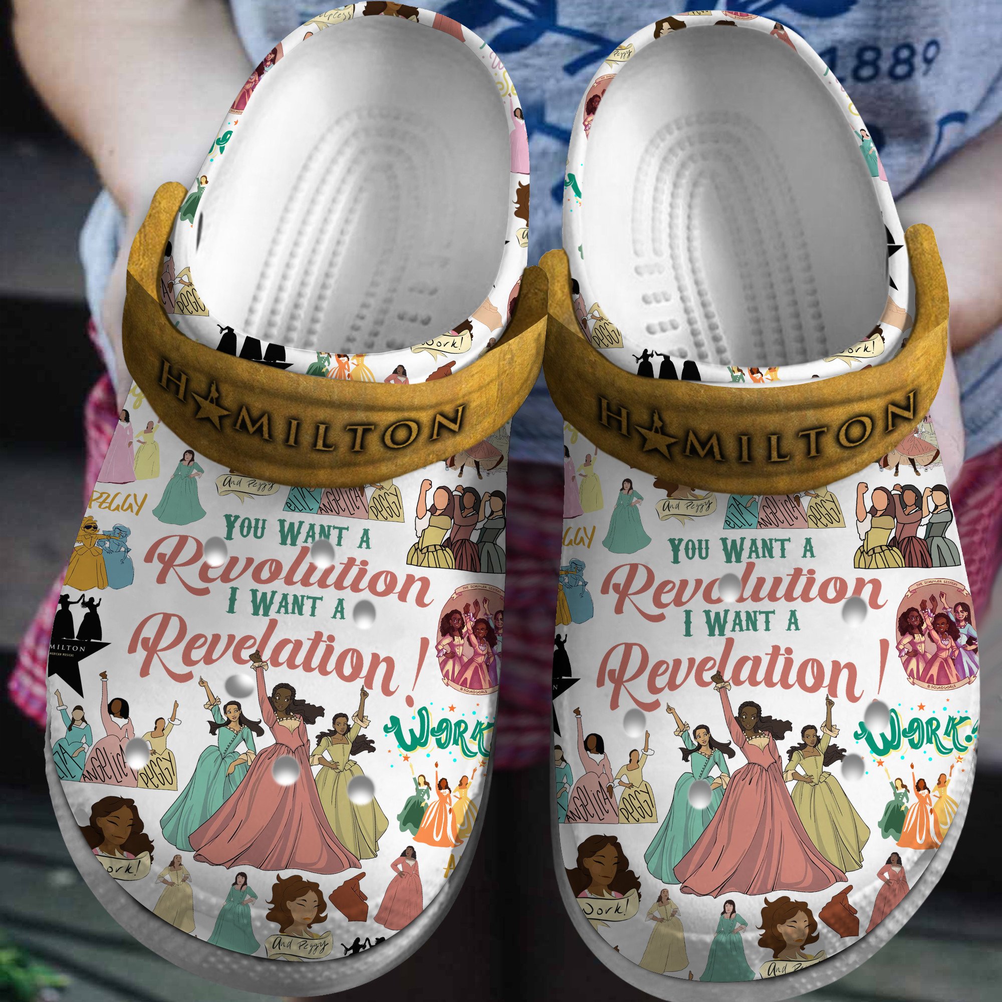 beautiful hamilton musical movie clogs for kids and adults ff2cs