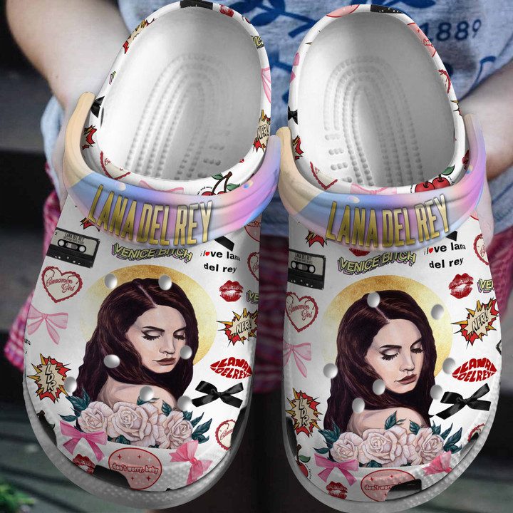 beautiful singer lala del rey music crocs for kids 26 adults sjpe8