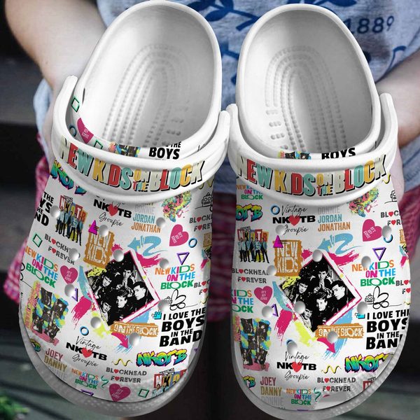 beautiful white shoes new kids on the block clogs for kids and adults rquz6