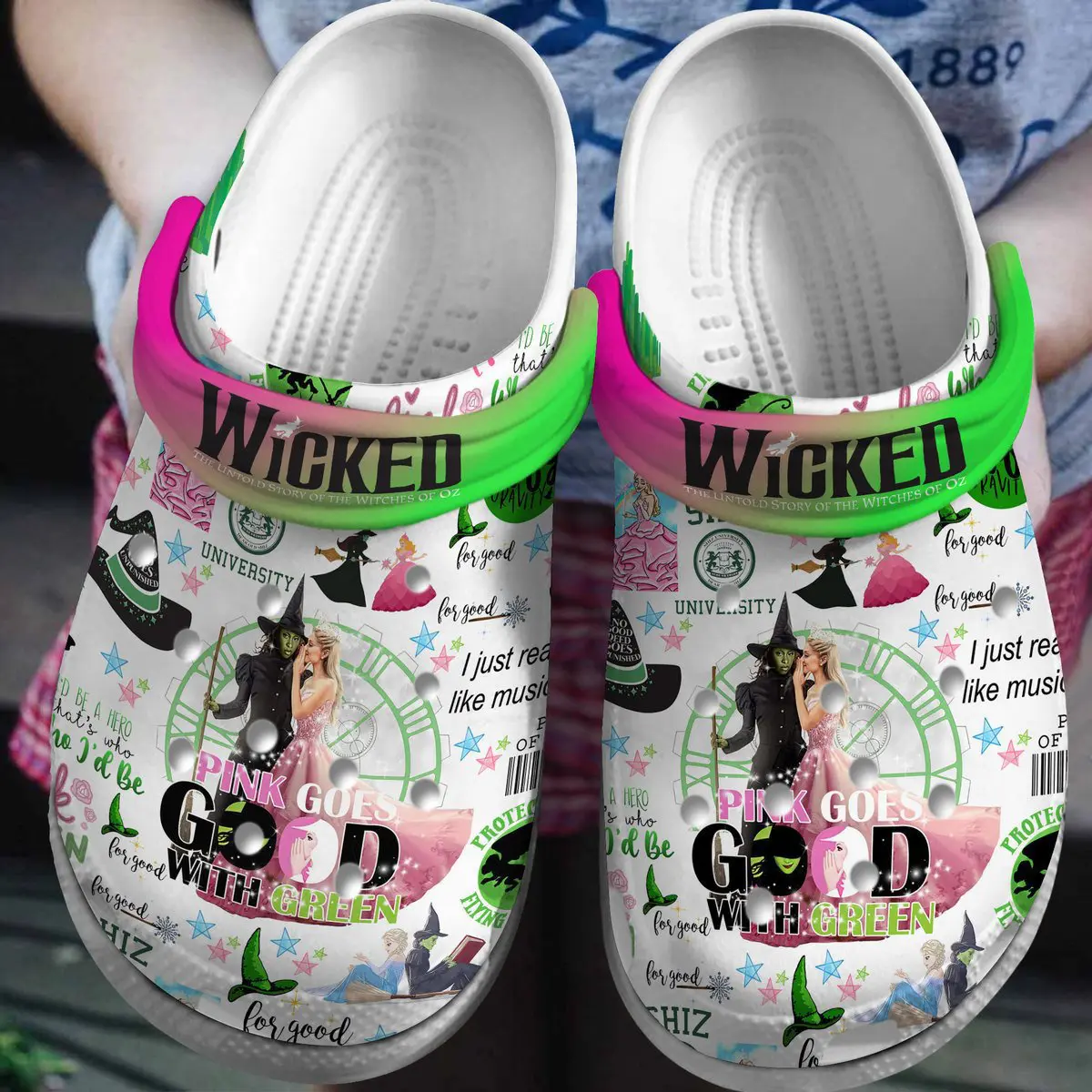 beautiful wicked 2024 version ft ariande grande 26 cynthia movie clogs dcerk
