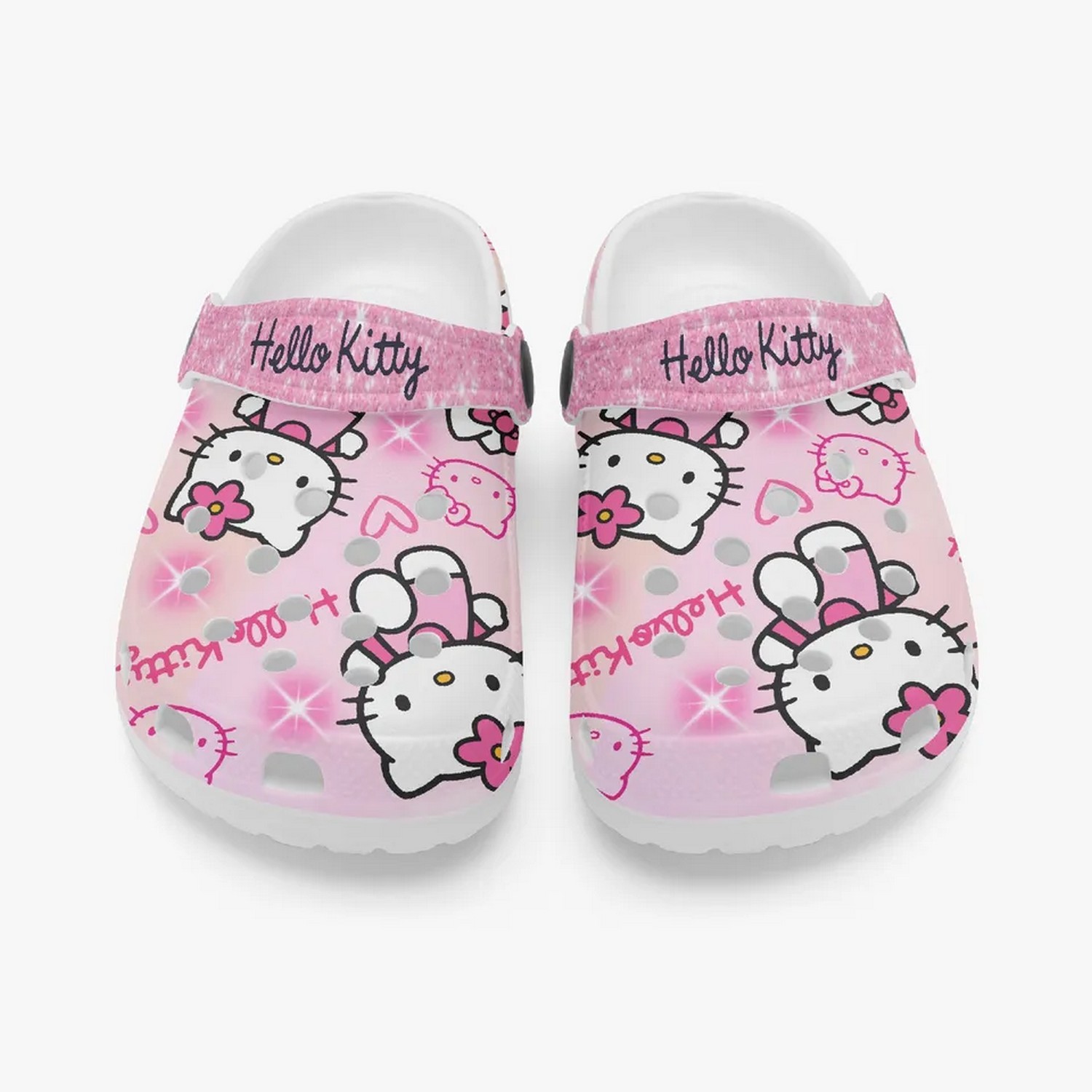beauty hello kitty pink pastel clogs for kids and adults sj1nh
