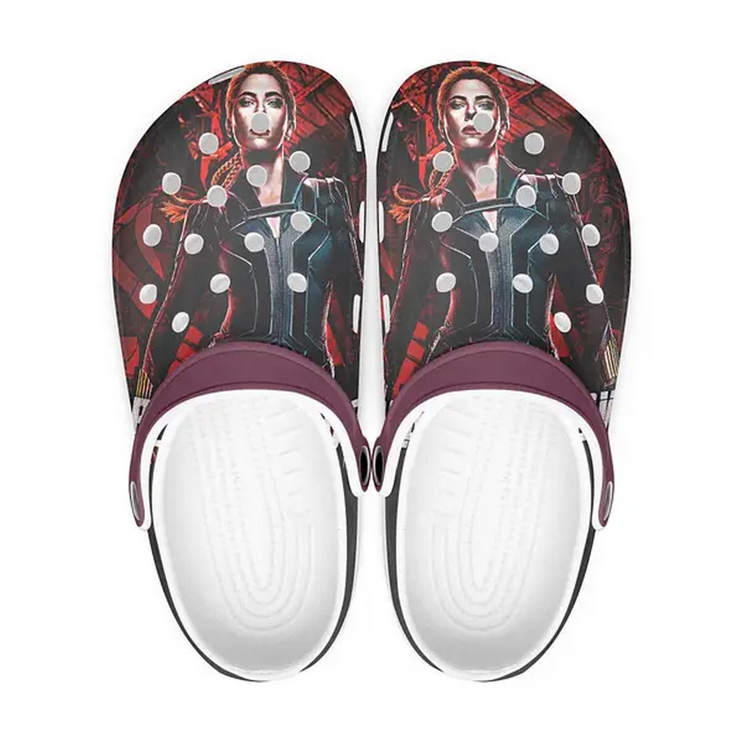 black widow the avengers clogs fast shipping service available vjaaf