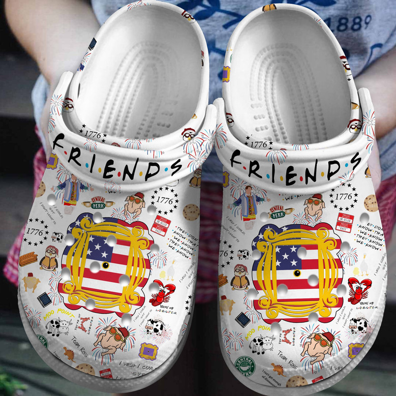 breathable friends tv series 4th of july independence day clogs uj9kk