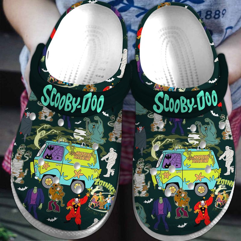 breathable scooby doo clogs for kids 26 adults i0lvp