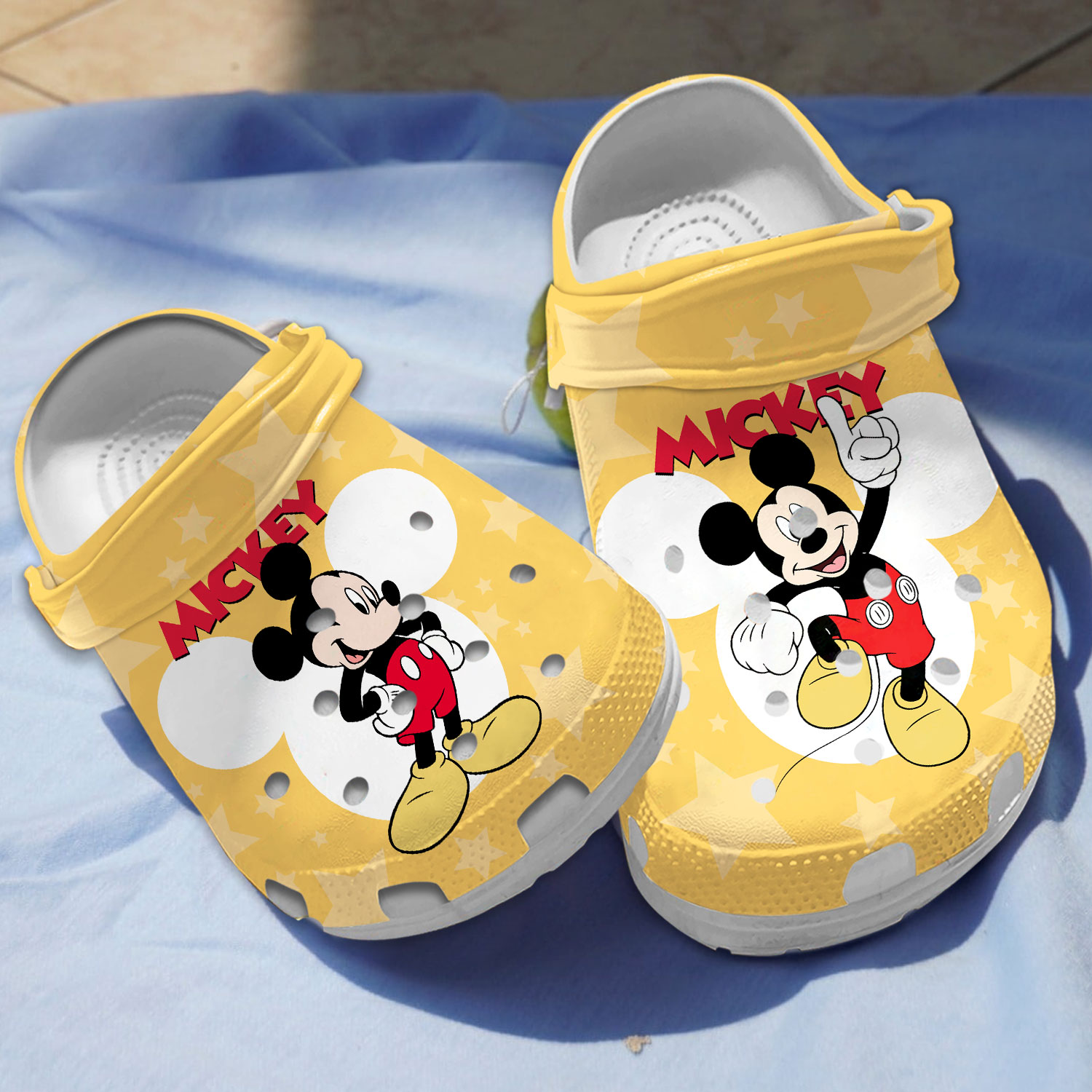 brightful happy mickey mouse cartoon yellow clogs 247 support service iu44z