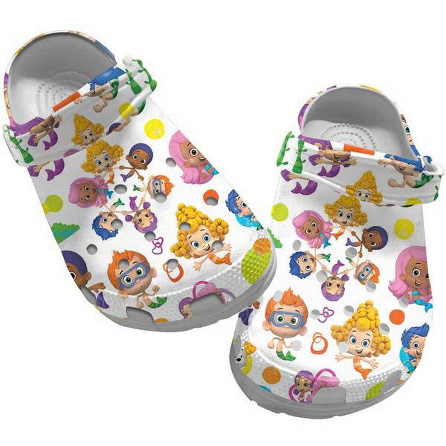 bubble guppies cute characters happily play together clogs for kids 26 adults clogs for kids and adults llx7r