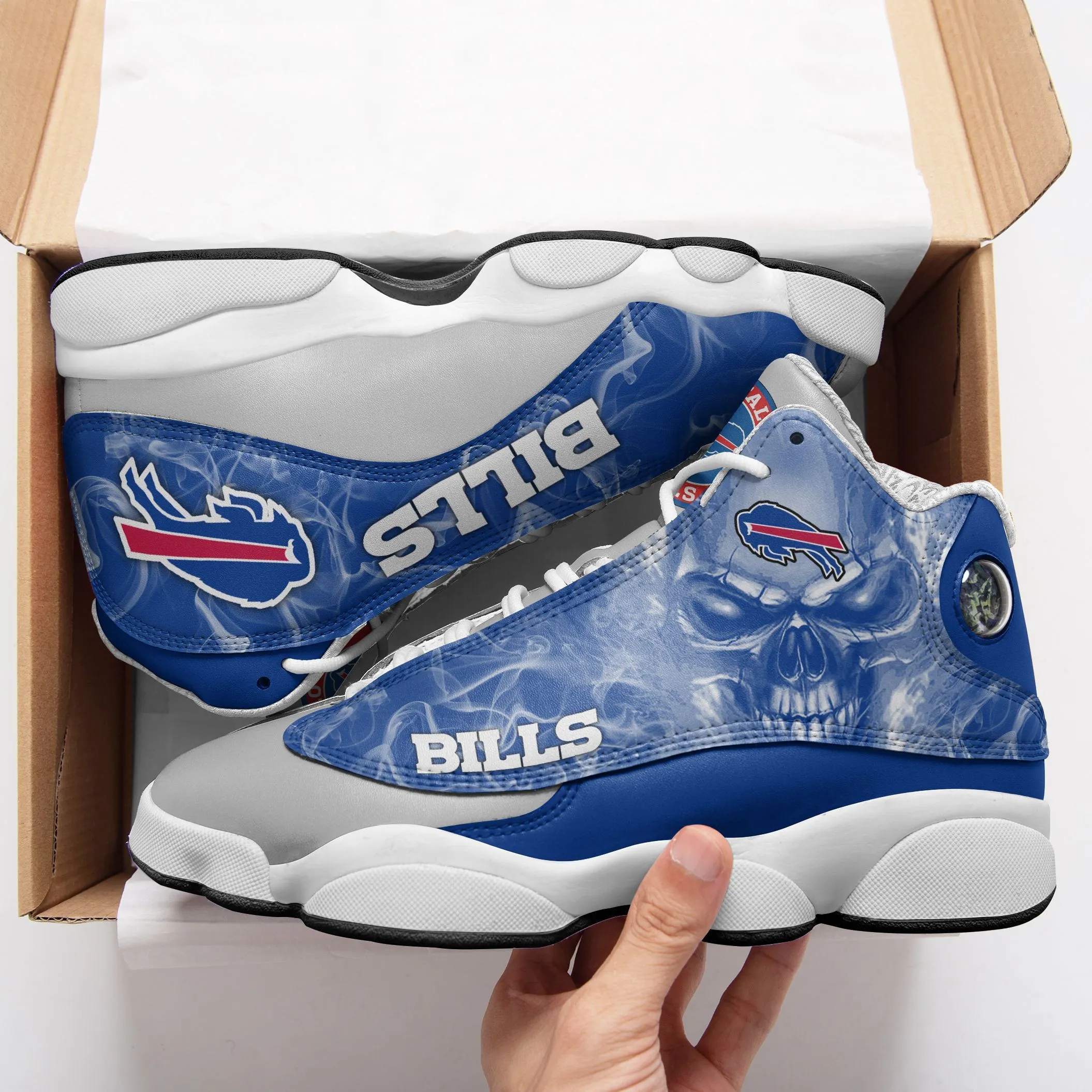 buffalo bills air jd13 sneakers 713 kapmy