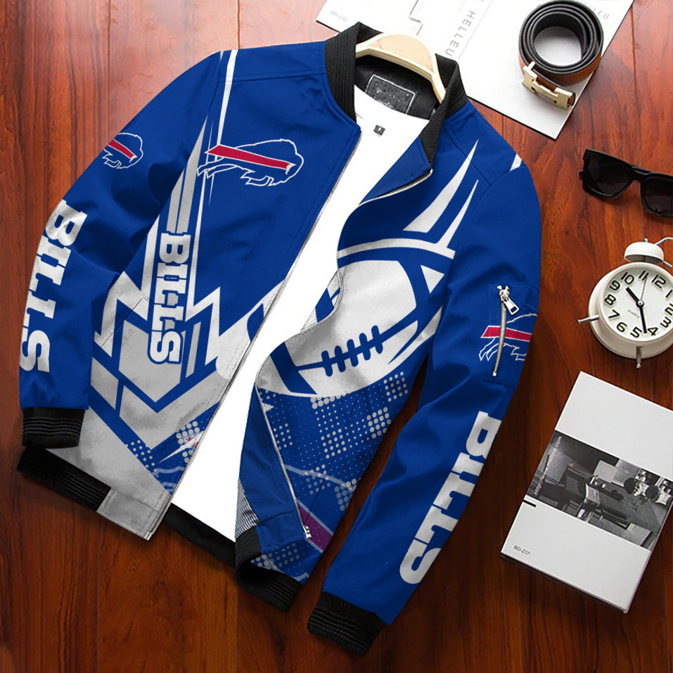 buffalo bills bomber jacket bg221 jison
