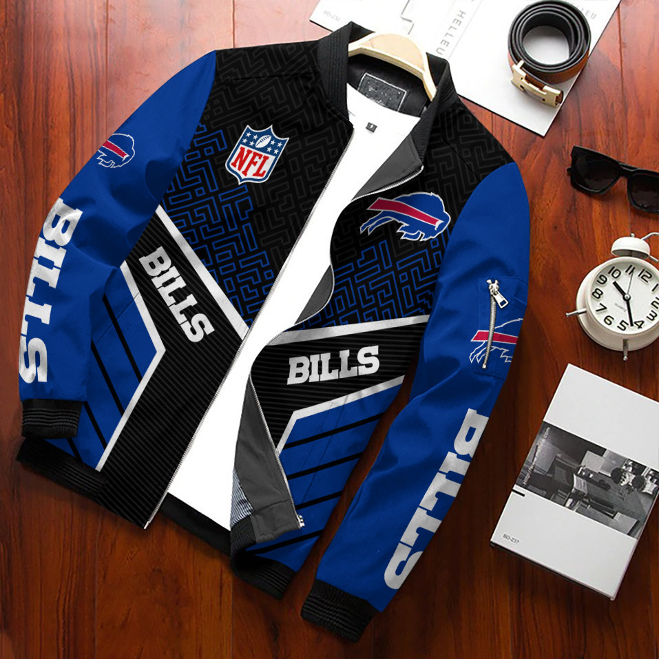 buffalo bills bomber jacket bg273 asccj