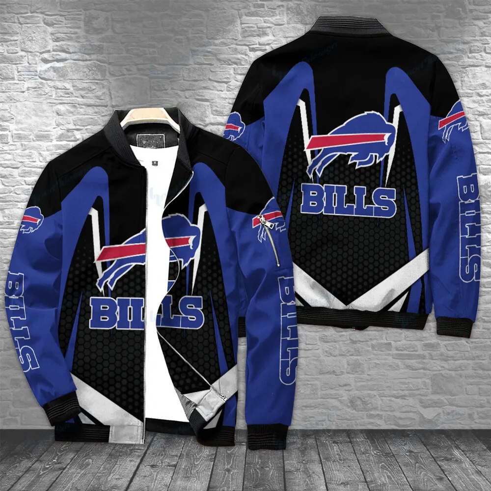 buffalo bills bomber jacket bg394 6n0bm