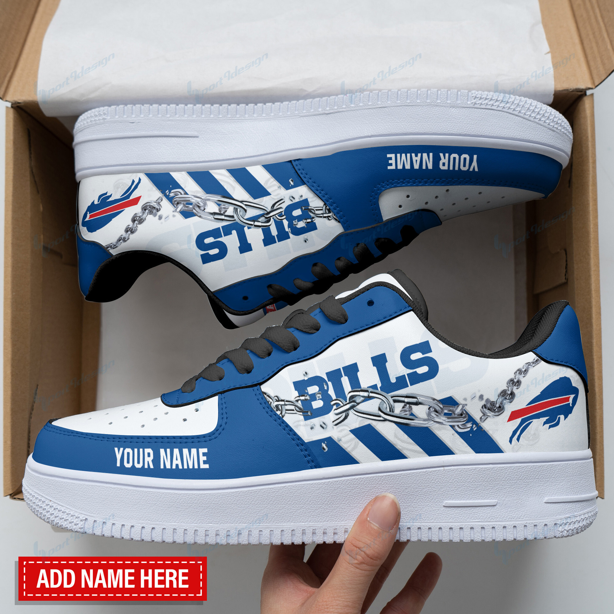 buffalo bills personalized af1 shoes bg103 wcabv