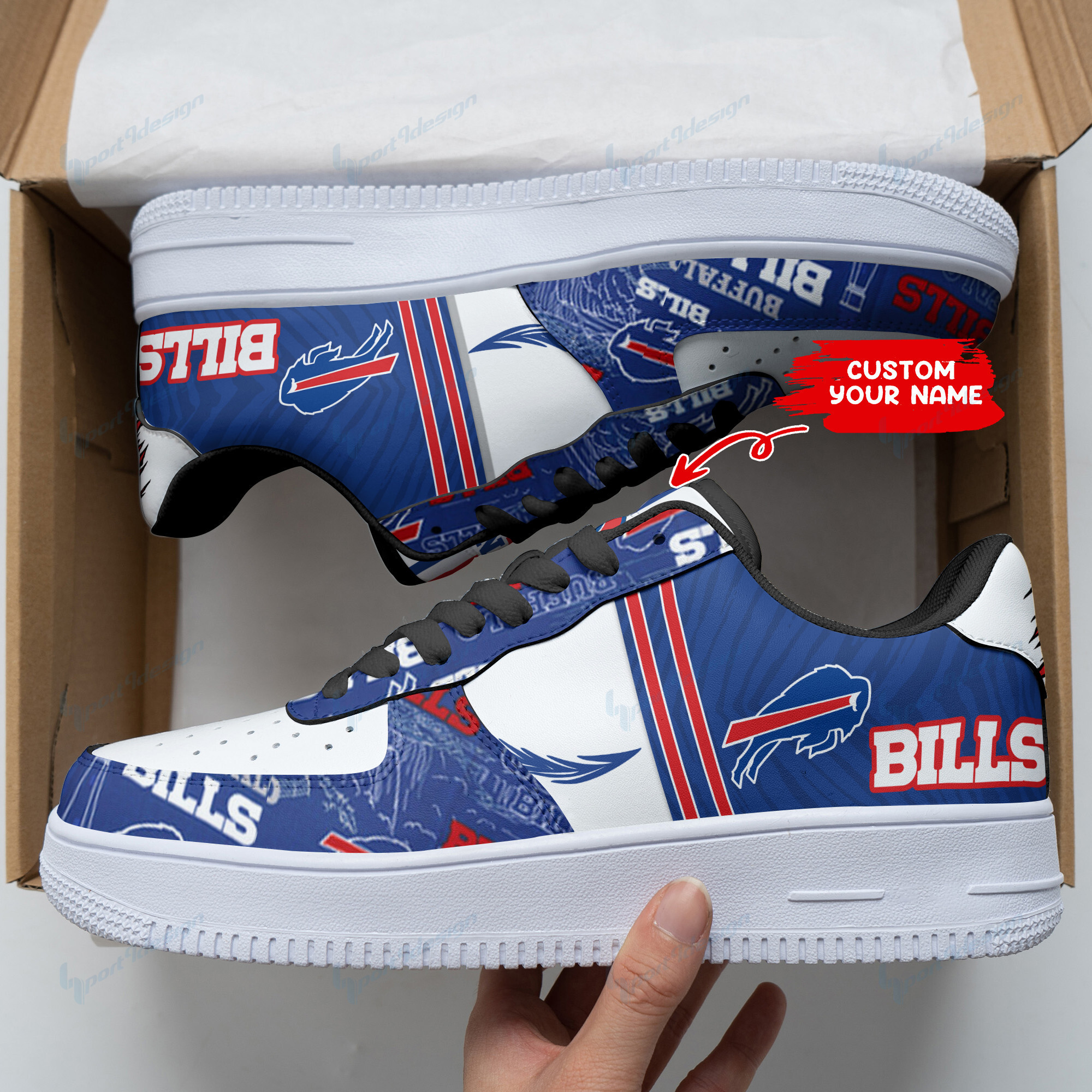 buffalo bills personalized af1 shoes bg149 vufcr