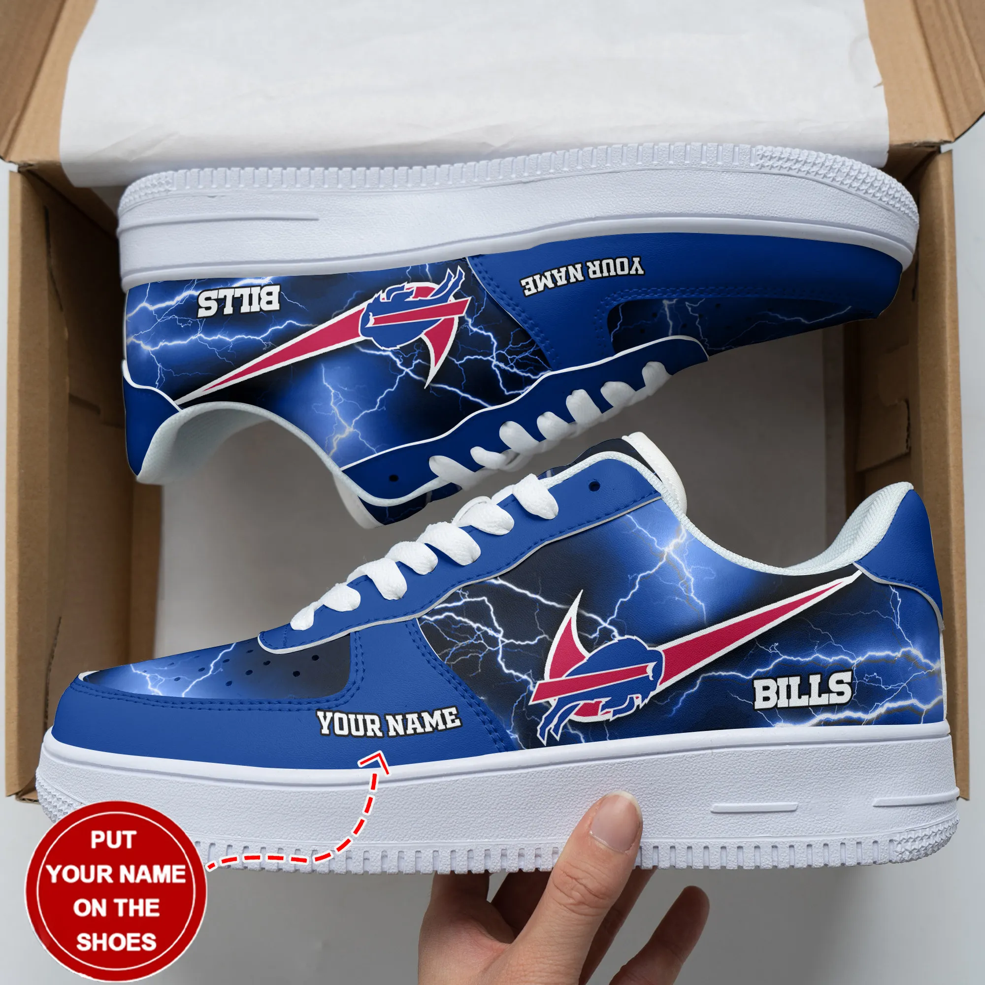 buffalo bills personalized af1 shoes bg260 avio7