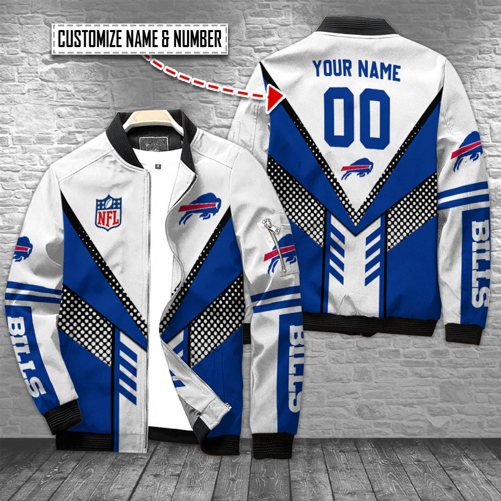 buffalo bills personalized bomber jacket bg113 lsuoq