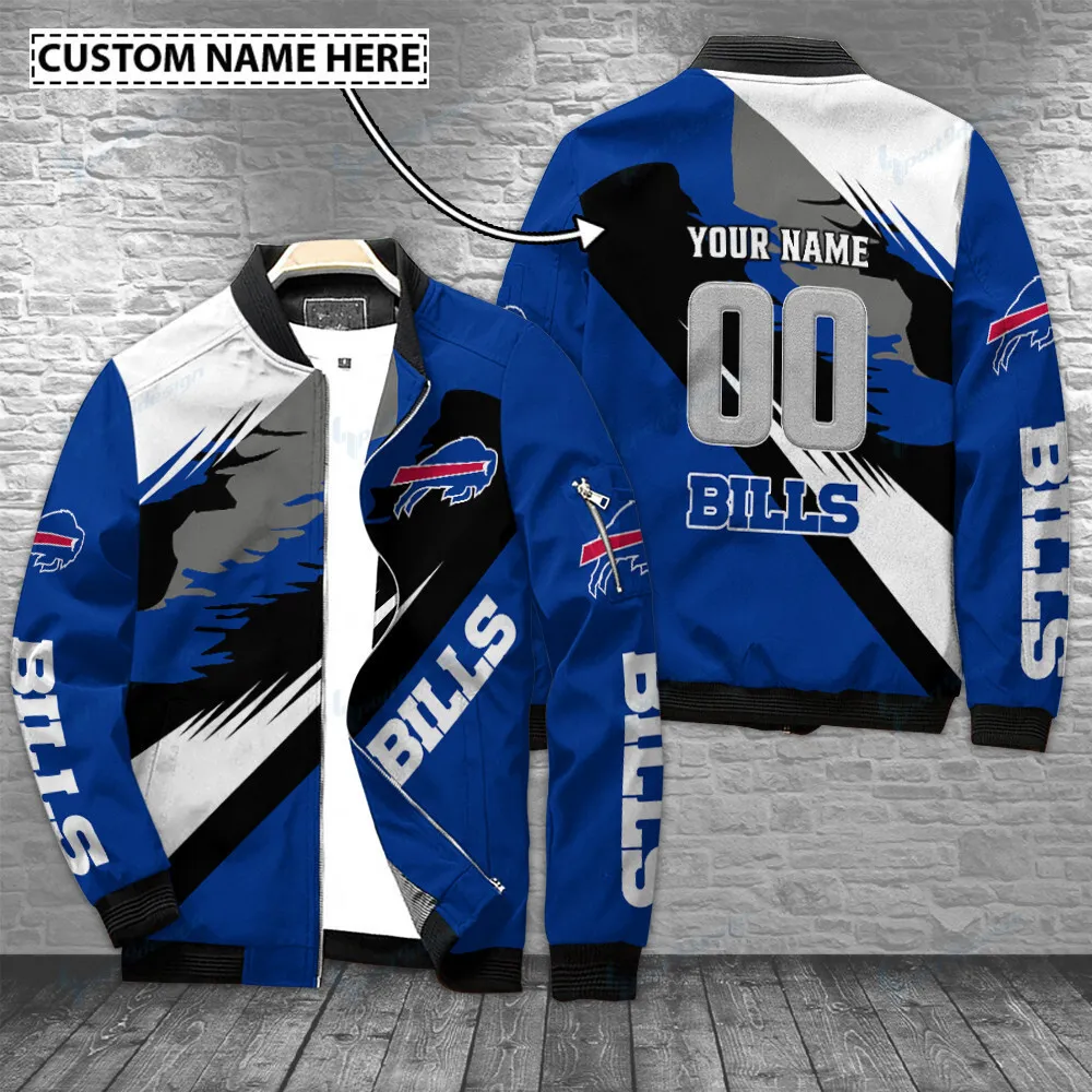 buffalo bills personalized bomber jacket bg341 6jsn2