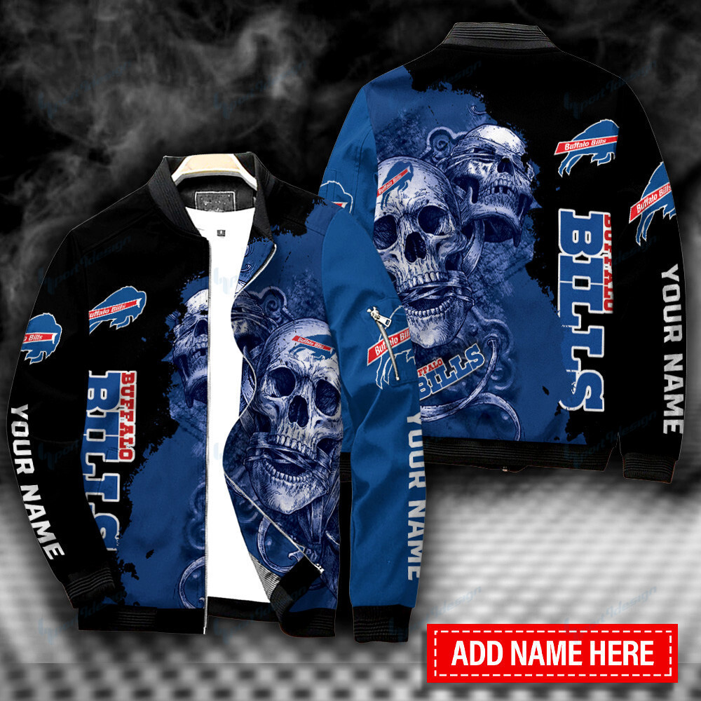 buffalo bills personalized bomber jacket bg410 exo7c
