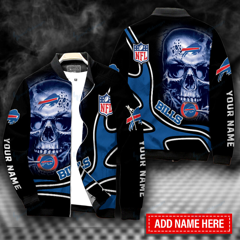 buffalo bills personalized bomber jacket bg420 95gpd