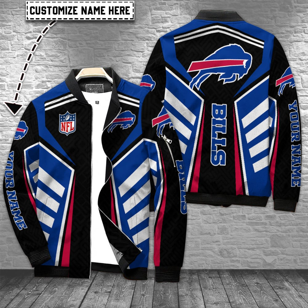 buffalo bills personalized bomber jacket bg677 80fsh