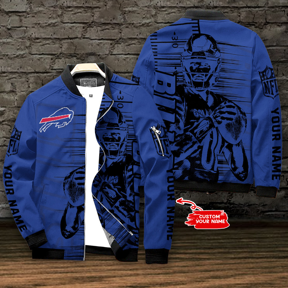 buffalo bills personalized bomber jacket bg784 49wj4