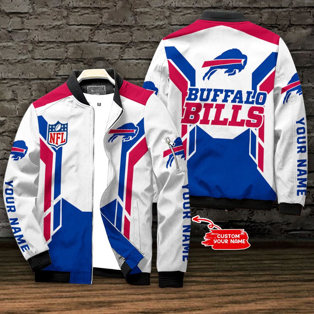buffalo bills personalized bomber jacket bg801 fpqpa
