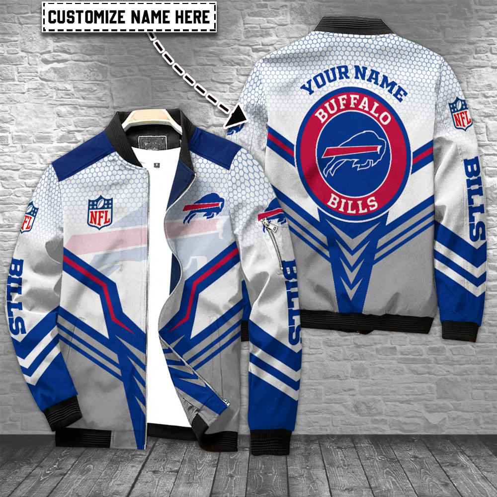 buffalo bills personalized bomber jacket bg849 savzw