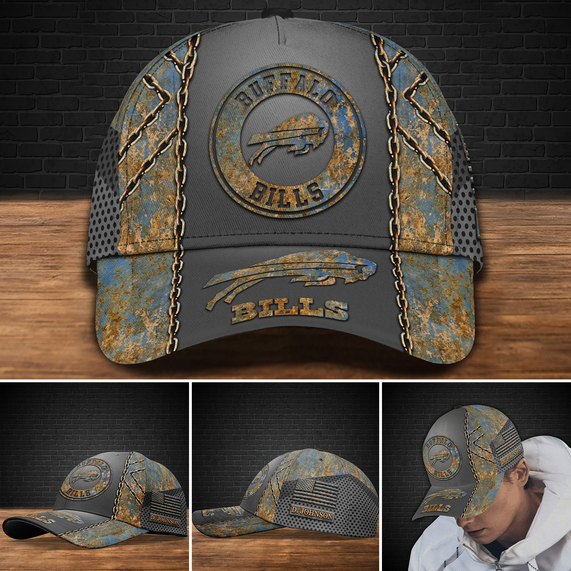 buffalo bills personalized classic cap bb10 nogx3