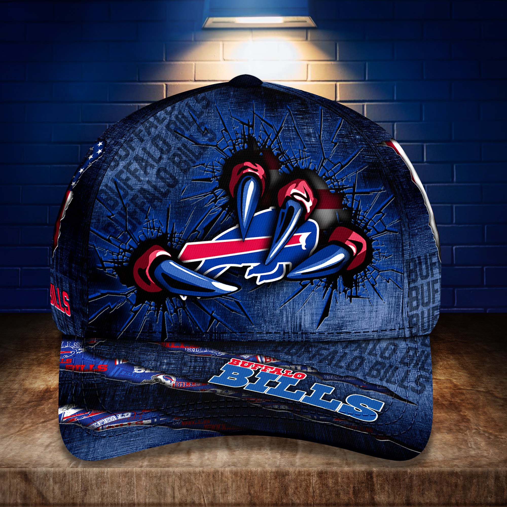 buffalo bills personalized classic cap bg247 hs7d2