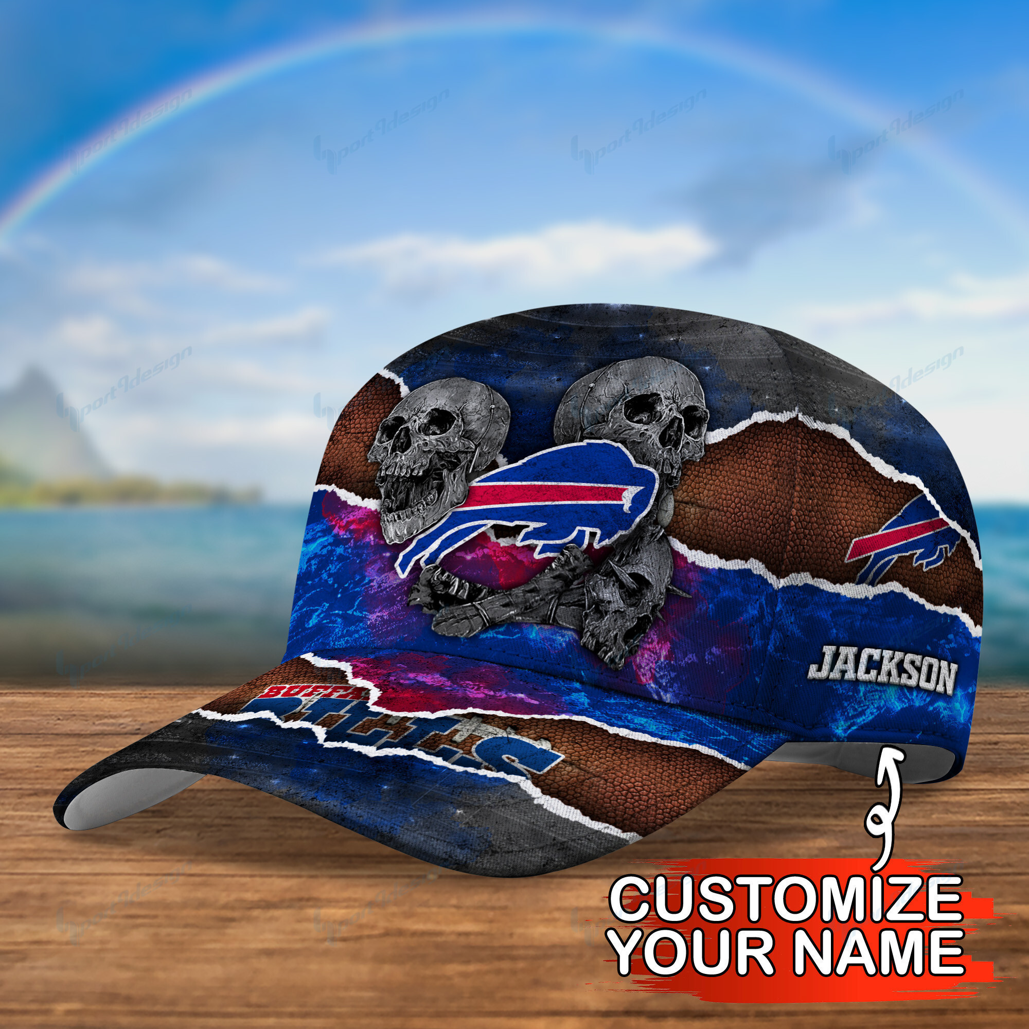 buffalo bills personalized classic cap bg660 jveaq