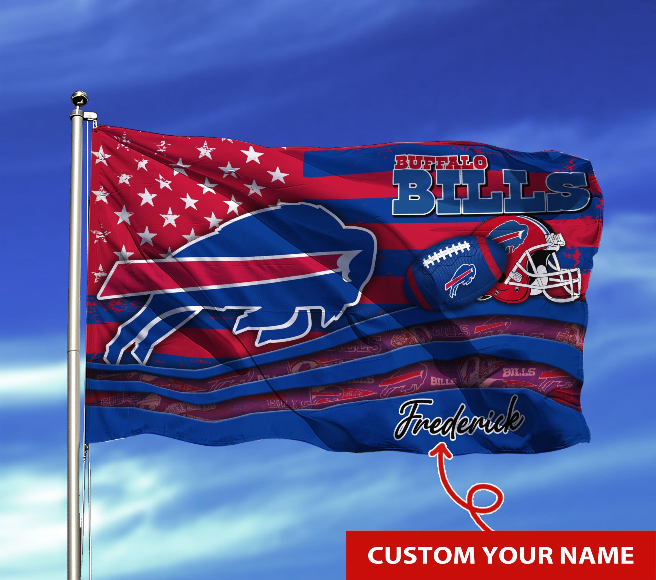 buffalo bills personalized flag 03 ujkvf