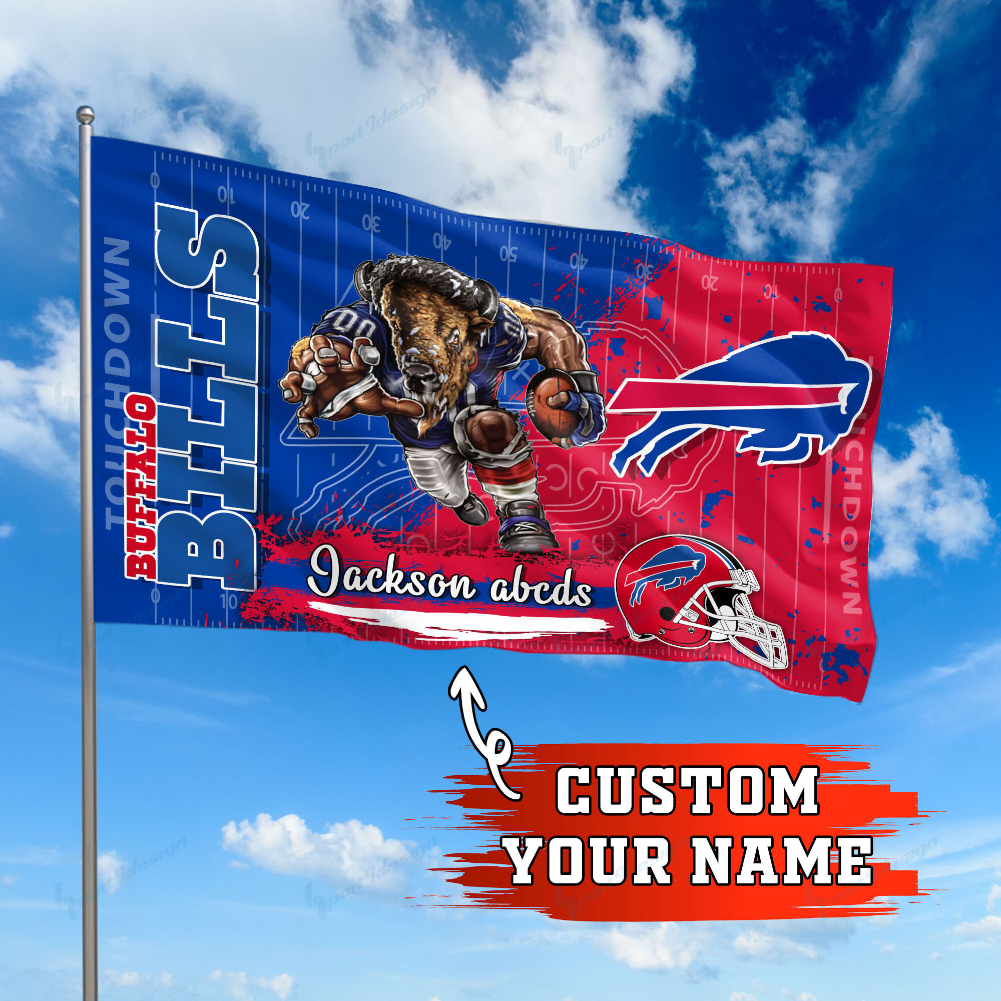 buffalo bills personalized flag 240 jn1zx