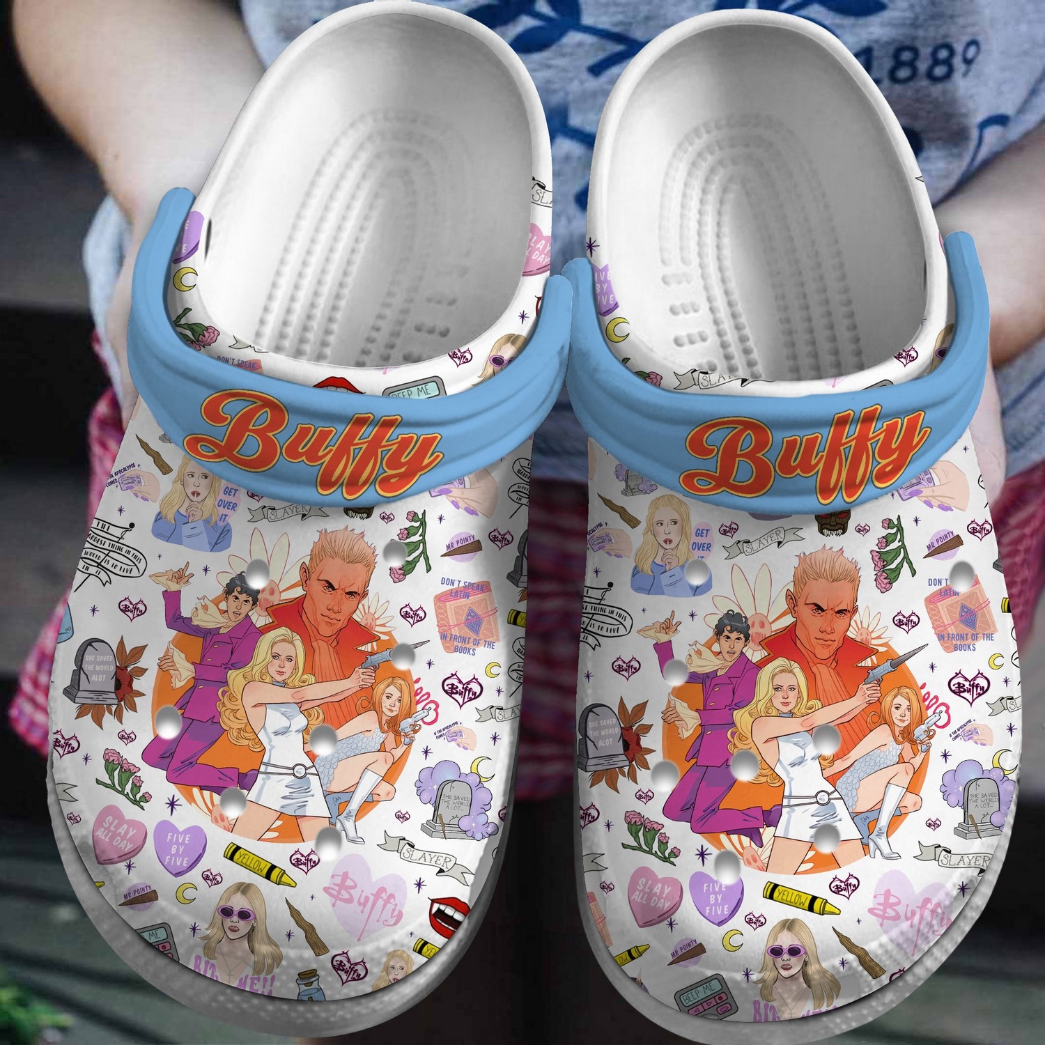 buffy the vampire slayer tv series clogs for kids and adults idan8