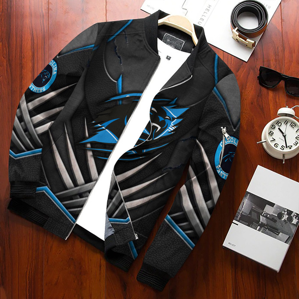 carolina panthers bomber jacket bg205 wb31q