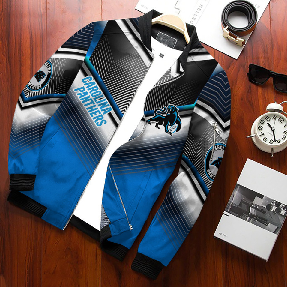 carolina panthers bomber jacket bg208 jems3