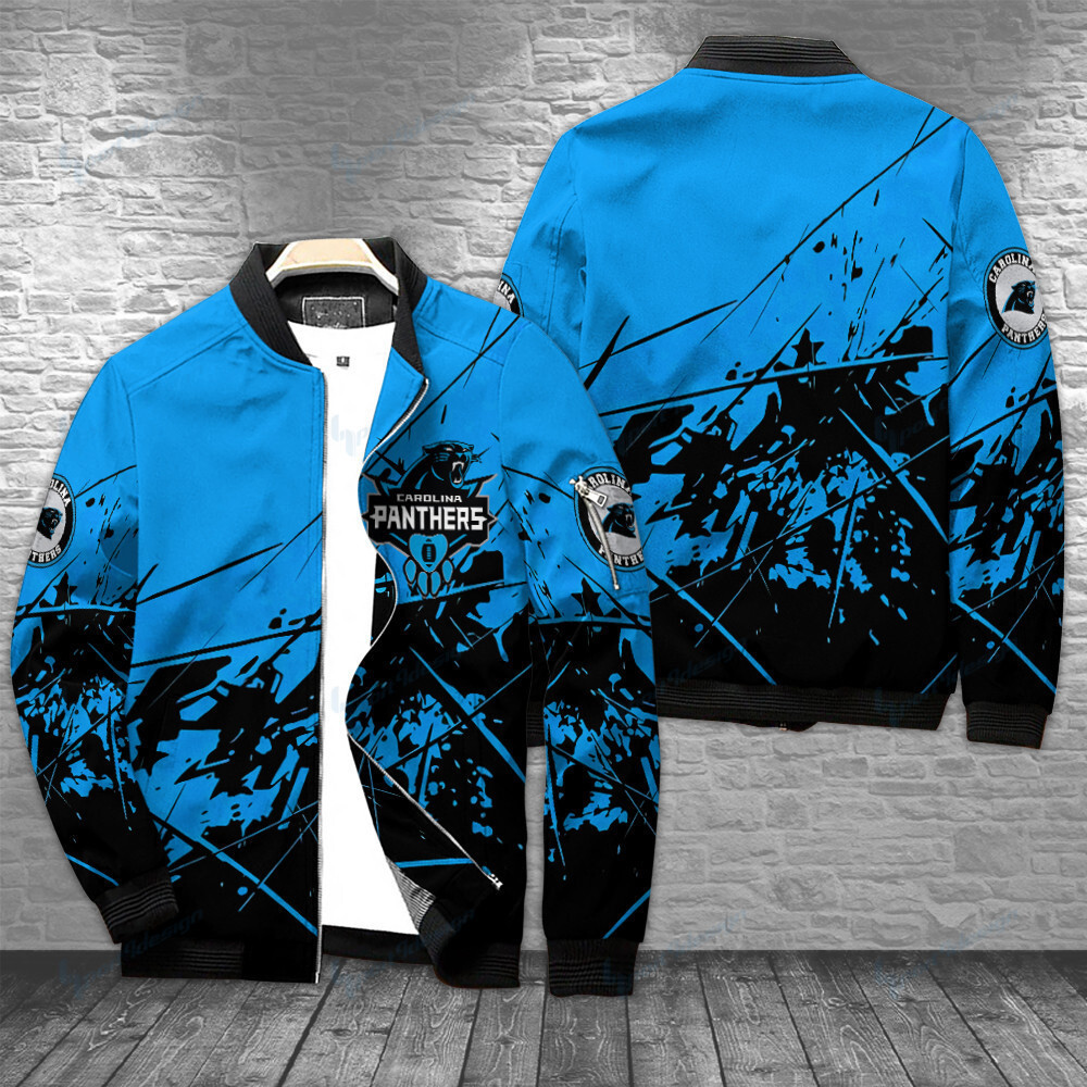 carolina panthers bomber jacket bg436 fzyz1