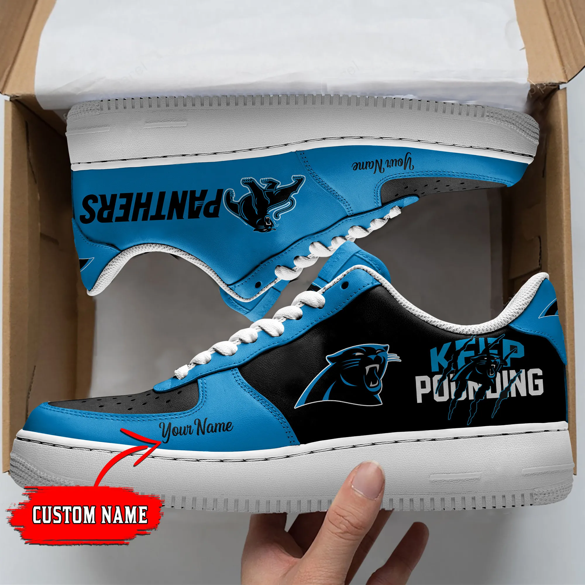 carolina panthers personalized af1 shoes bg11 wor6e