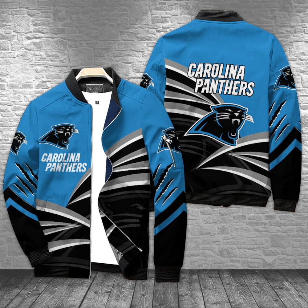 carolina panthers personalized bomber jacket bg675 cie1j