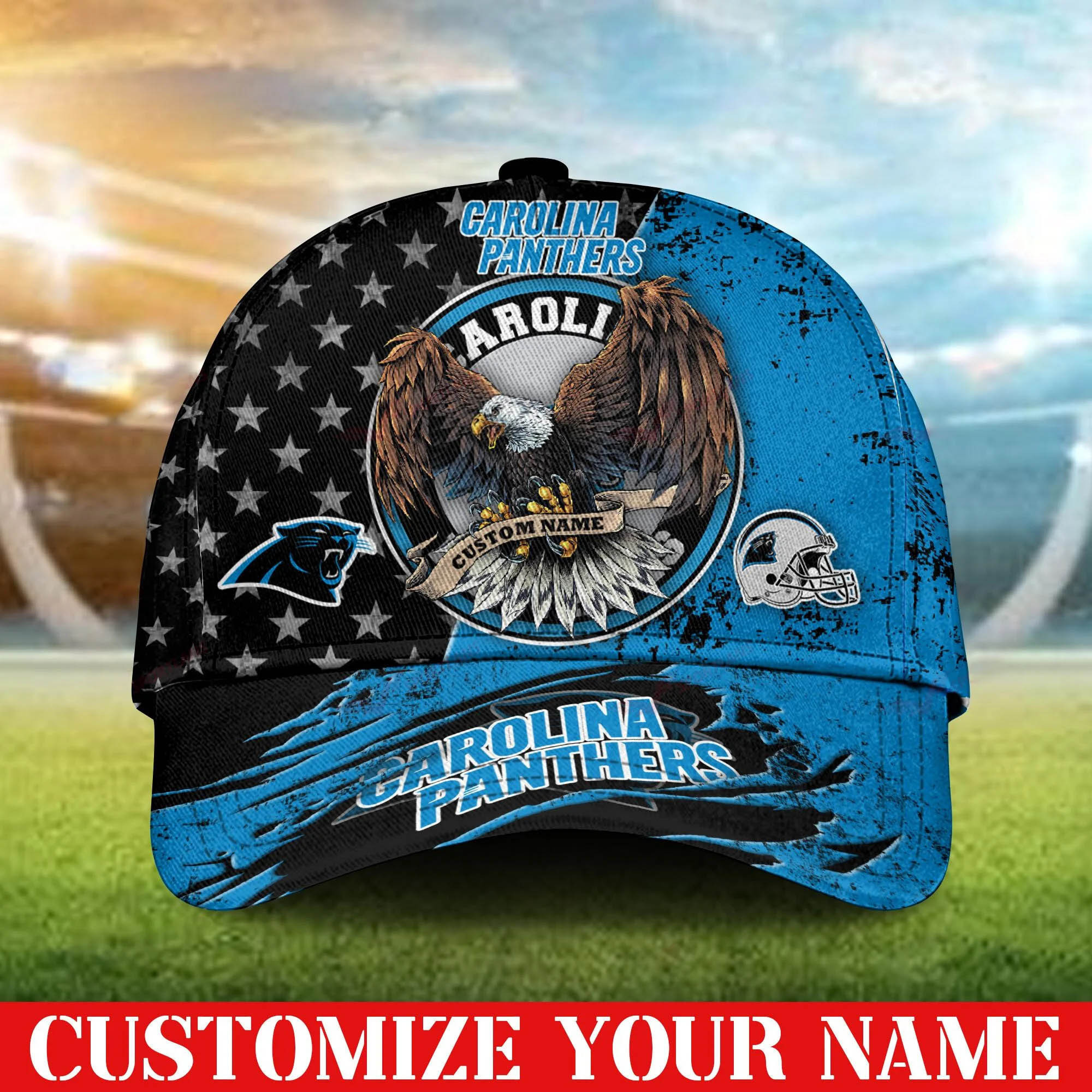 carolina panthers personalized classic cap bb377 zypvl